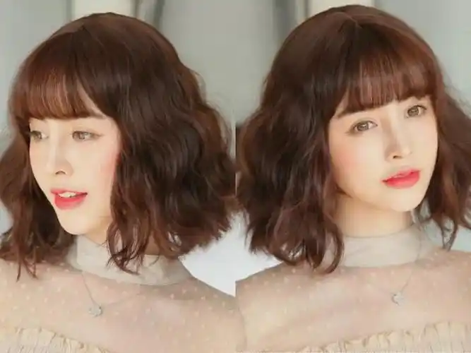 适合娃娃脸的烫发