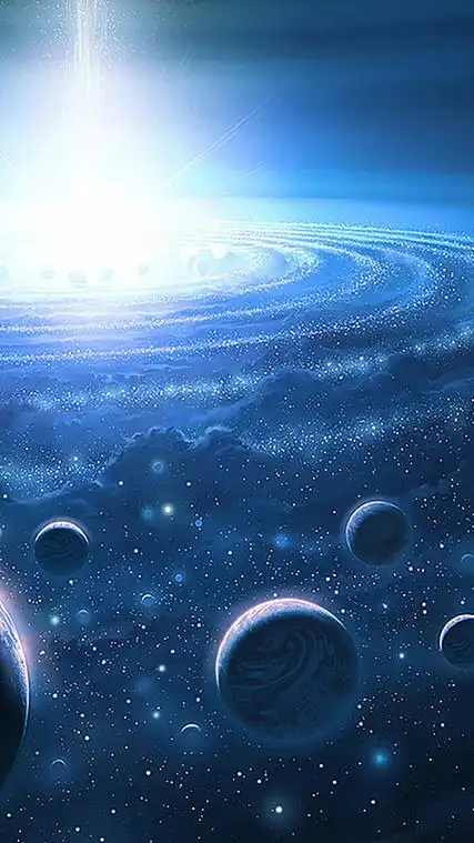 科技宇宙银河系素材h5背景