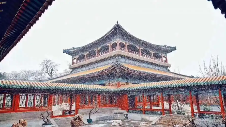 故宫雪景图片壁纸