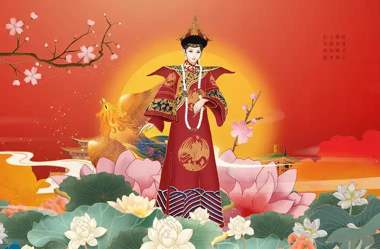 系列皇宫插画创作