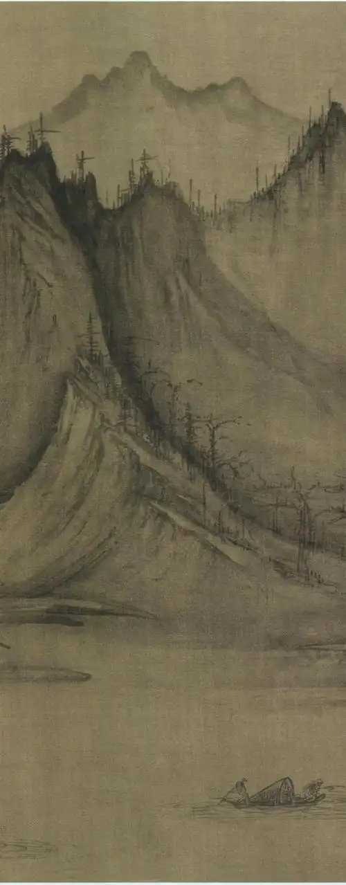 宋许道宁传世经典《渔父图》高清详解