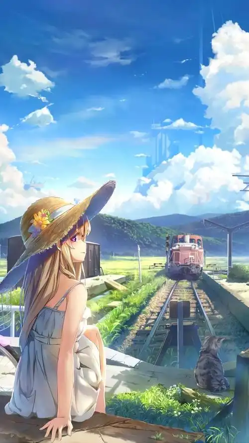 高清动漫风景场景壁纸,好仙