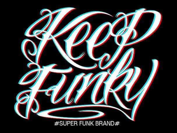 西海岸hiphop风格字体