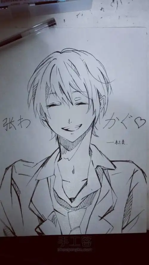 铅笔简笔画人物动漫人物动漫人物黑白版简笔画漫画人物可爱女孩简笔画