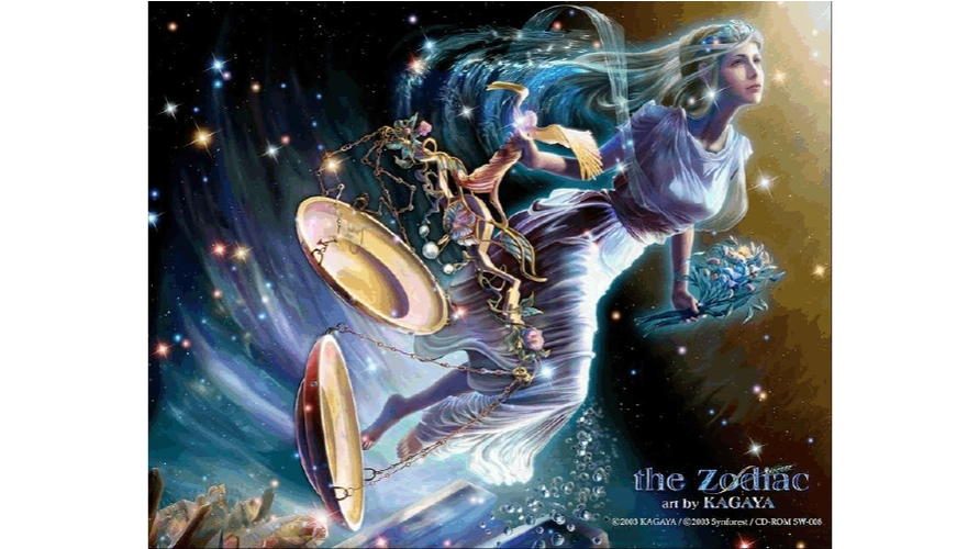 十二星座卡通星空图大全