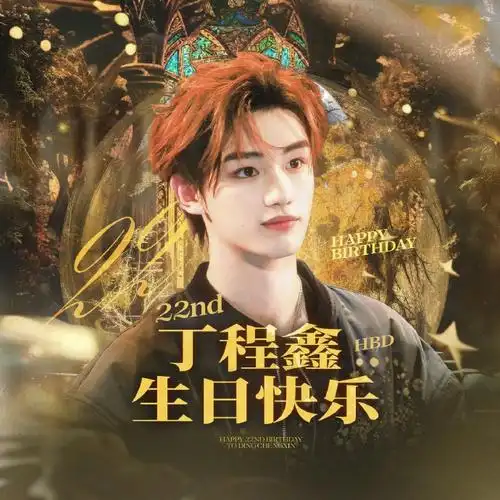 丁程鑫超话78#丁程鑫 二十二岁恒鑫璀璨正良辰#part 3 丨 头像版头