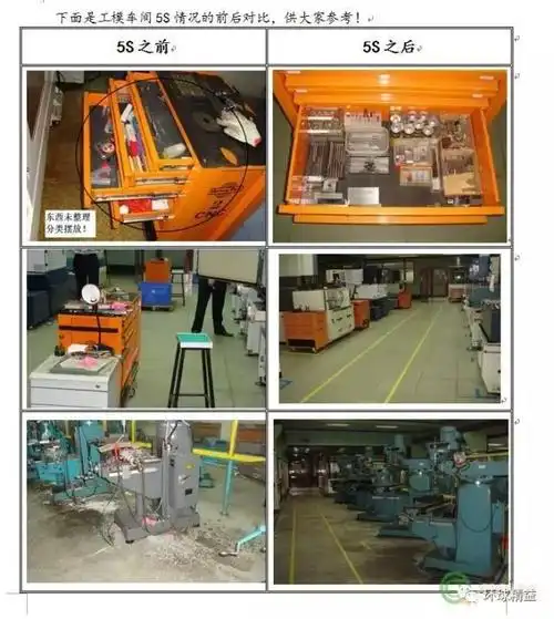 一大波5s改善前后对比图,大饱眼福!【标杆精益】