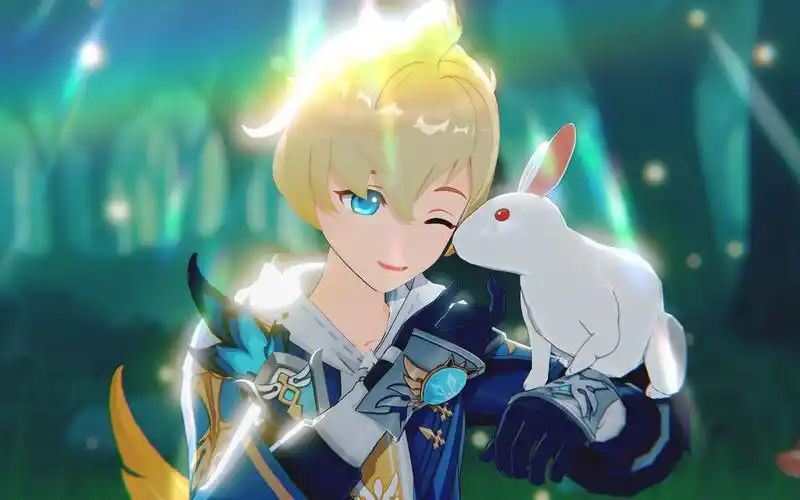 【原神mmd】是会治愈心灵的小小鹦鹉呀~【米卡】music music