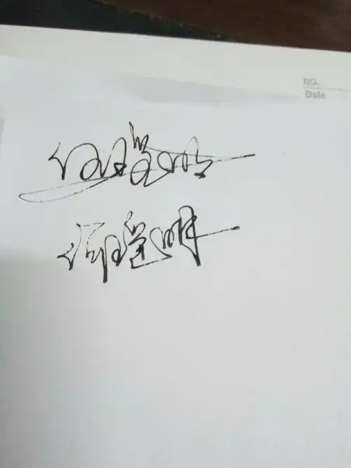 我的名字叫何瑶明,求几个连笔签名,谢谢各位大佬.