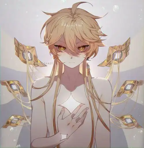 原神金发正太,可爱空的pixiv插画 | bobopic