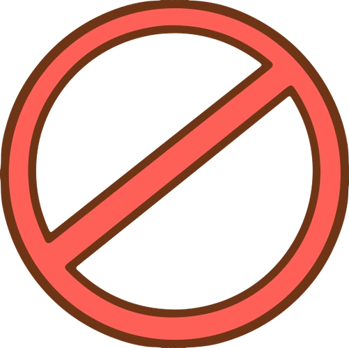 禁止的素材 - canva可画