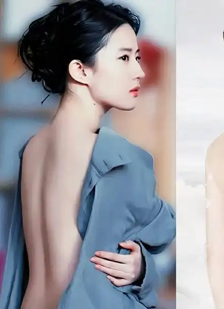 天仙姐姐刘亦菲的背影杀