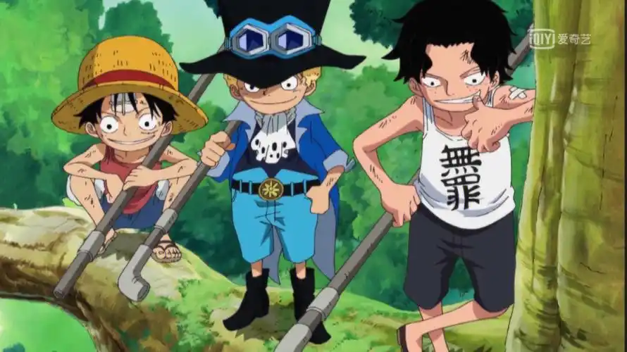 海贼王  #艾斯  #萨博 #路飞