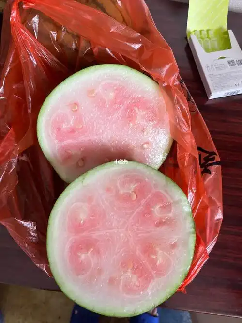 头一次见粉色的西瓜