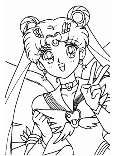 怎样画美少女简笔画