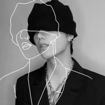 真人男头黑白高级感120张_男生头像_头像屋