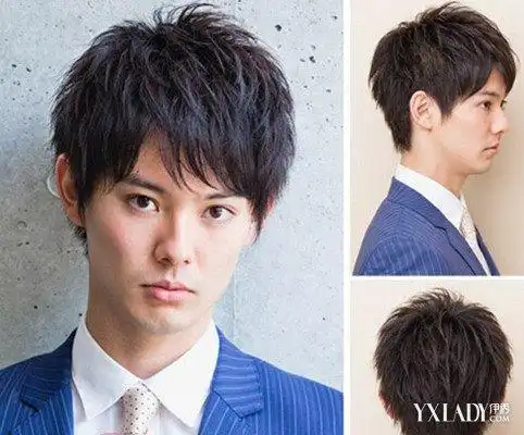 男士斜分发型图片展示 4款不一样的发型让你完美修颜