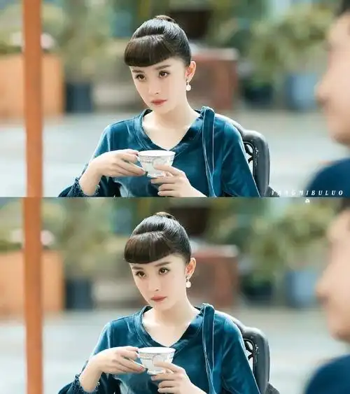 杨幂哈尔滨1944民国风造型##杨幂关雪侧颜