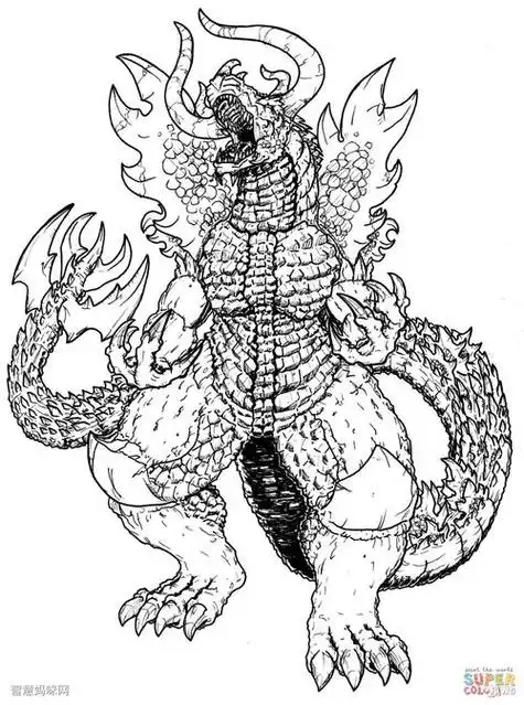 最可怕的怪物简笔画