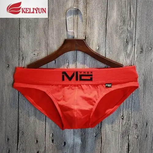 可莉允男士三角裤激凸棉低腰性感骚气潮流男生裤头紧身裤衩时尚内裤