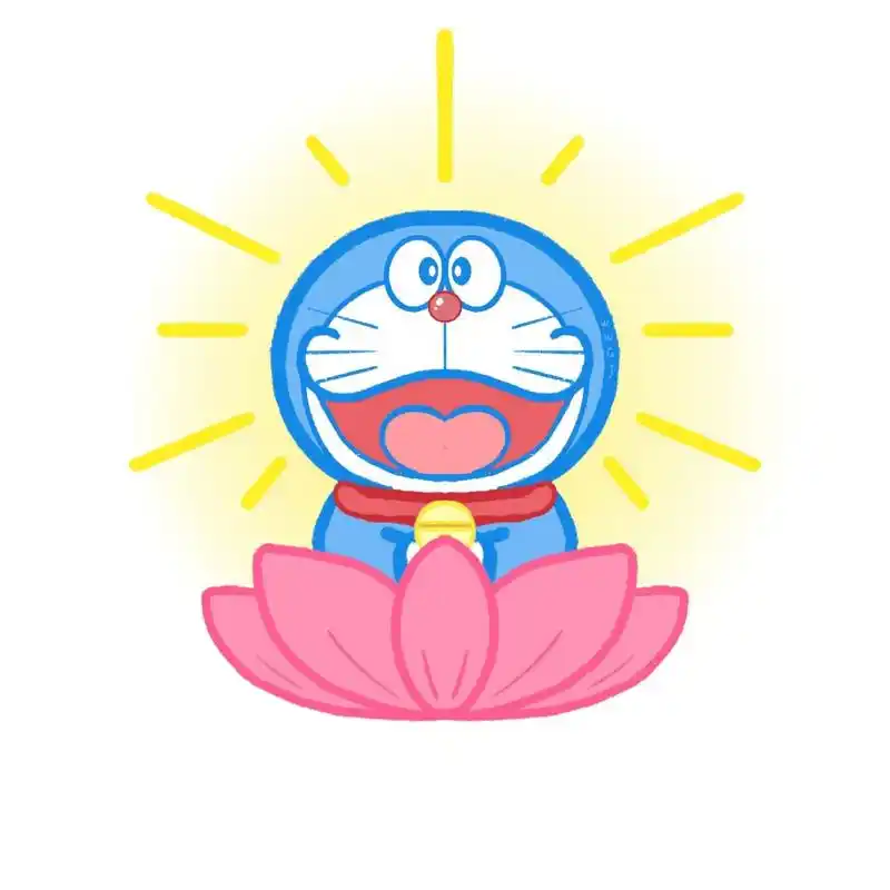 佛系哆啦a梦头像 还做了动图,但是我不会发啊,谁来教教我