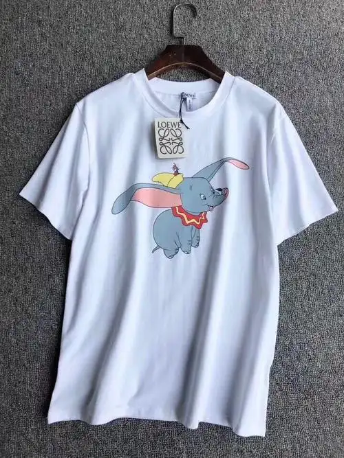 意大利轻奢loewe罗意威小飞象印花t袖