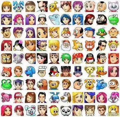 qq最经典最原始的头像(史上最全qq官方经典头像全面翻新)(1)