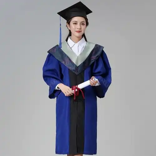 硕士学位服硕士服毕业礼服文科理科垂布硕士帽现货学士学位服文科硕士