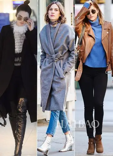 欧美明星街拍合辑:冬日大衣艾玛穿出新鲜感_搭配资讯_中国服装网