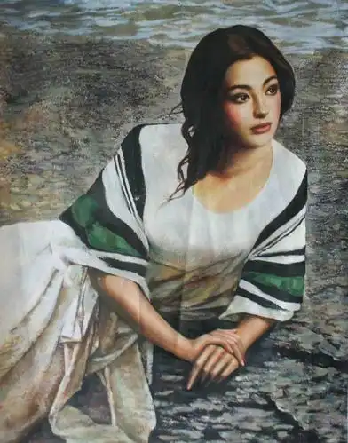 他画的女人因太美太性感,在全世界有不下1000万次的被盗版记录!