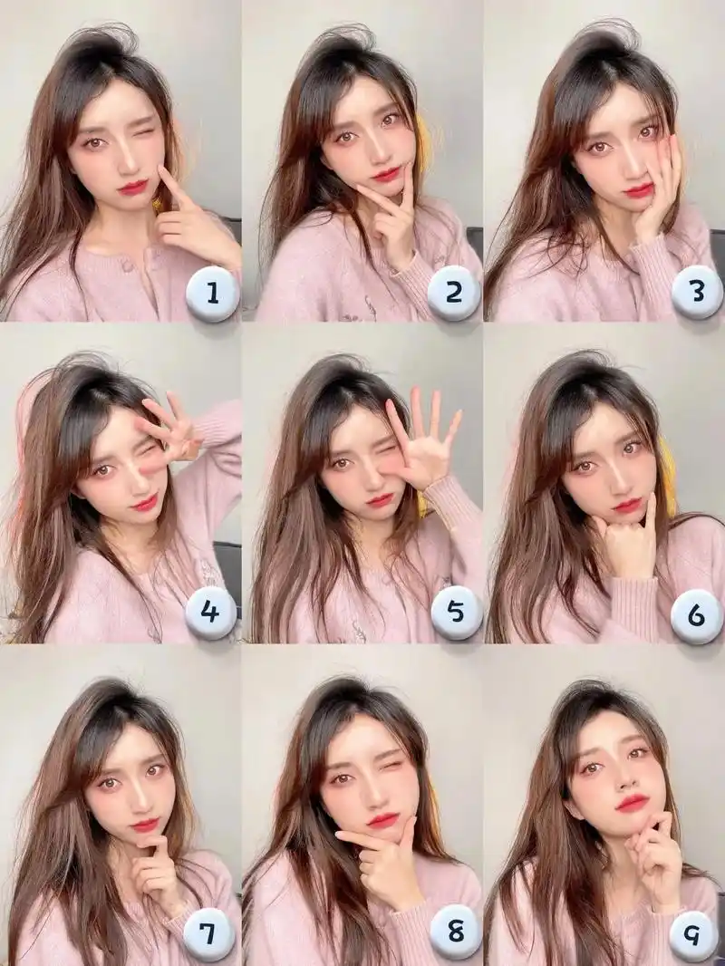 如何自拍照片不重样,学会这套数字拍照手势!#拍照姿势 #拍照 - 抖音