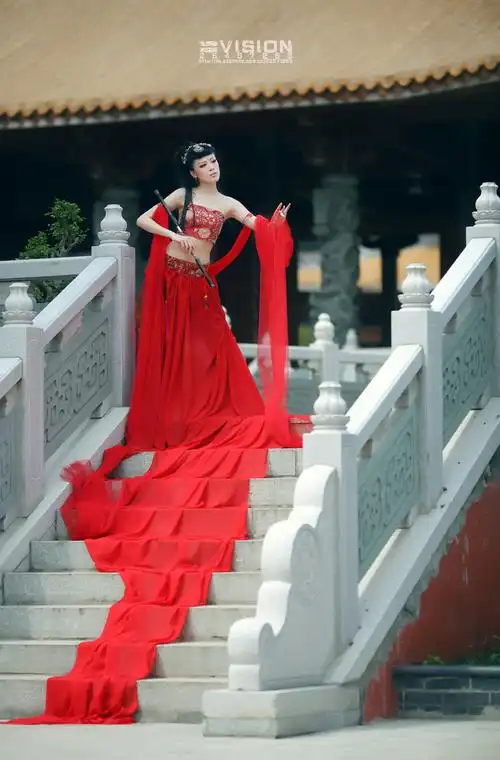 古韵美人文姬起舞图