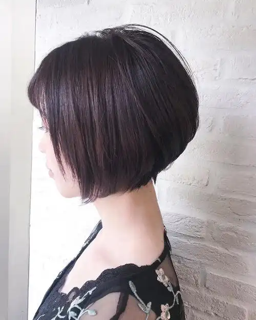 小颜效果好这样的波波头发型显年轻