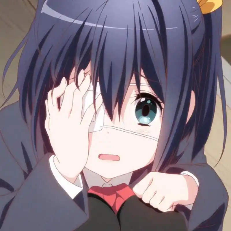 の,小鸟游六花头像9593 "你是我用余光就能看清的人 " 出自 巫哲