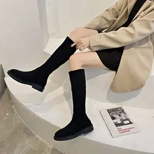 长筒靴女学生韩版