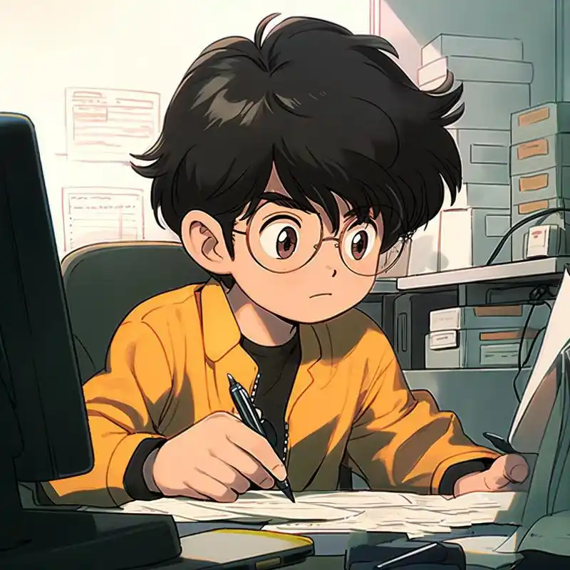 打工人头像 戴眼镜的小哥哥我也很爱呀 天下没有免费的午餐,但是有