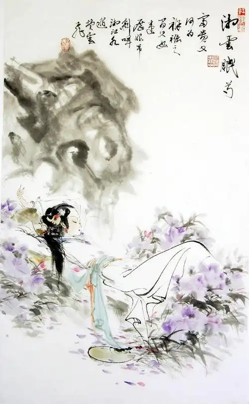 谁有红楼梦的图片,不要真实照,要唯美一点的,求助呀