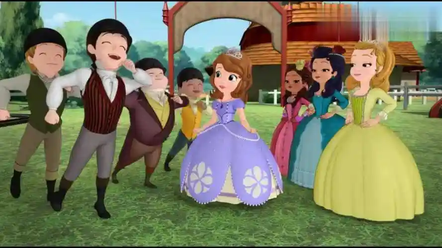 小公主苏菲亚,安柏公主喜欢雨果王子,最终会娶苏菲亚公主!