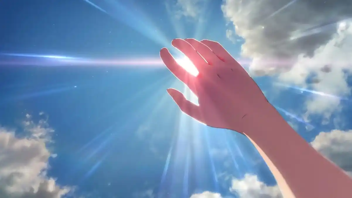 天气之子天空手4k动漫壁纸3840x2160