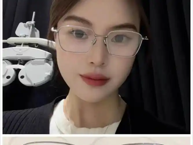 gm同款aba眼镜框近视眼镜女防蓝光变色ep镜纯钛ytt超轻韩版martingm