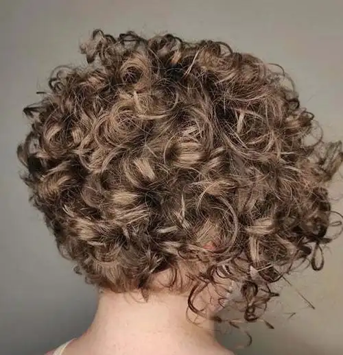 显发量小卷烫推荐 复古满头烫赶紧get起来_女生烫发 - 美发站