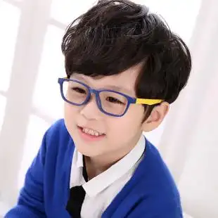 儿童防蓝光眼镜男女防辐射眼睛防电脑手机护目镜近视游戏平光镜