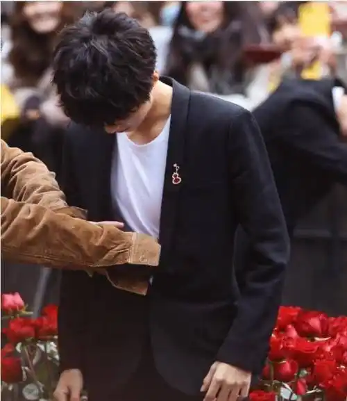 工作人员为王俊凯整理衣服,还把手伸进西装里,粉丝酸成柠檬精_活动