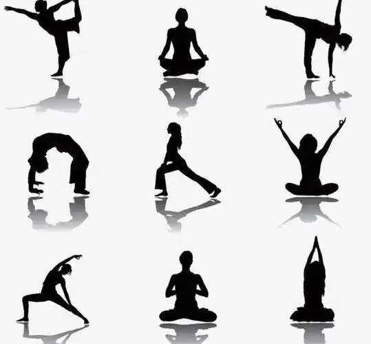 关键词 : 黑子,瑜伽,动作,剪影,健身