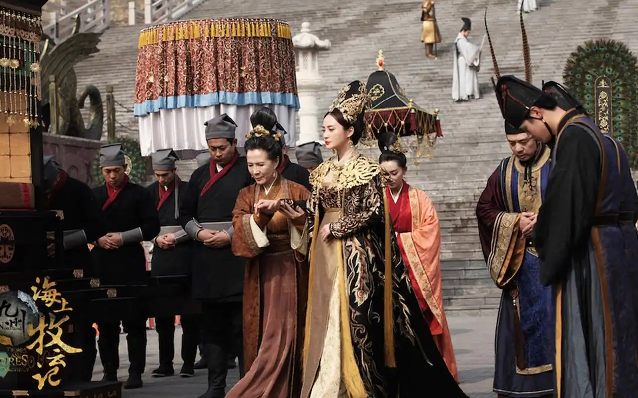 蒋勤勤《九州海上牧云记》人物剧照桌面壁纸