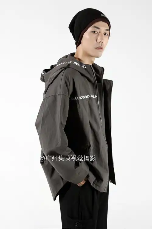 潮男服饰拍照 模特网拍 秋冬外套拍摄 男装摄影服务
