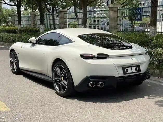 法拉利roma罗马白色现车238万特价提车|跑车|豪车|法拉利roma_网易