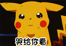 哭给你看(皮卡丘流泪)