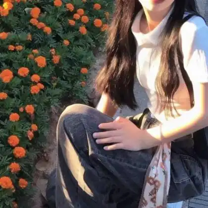 青春少女快手头像图片