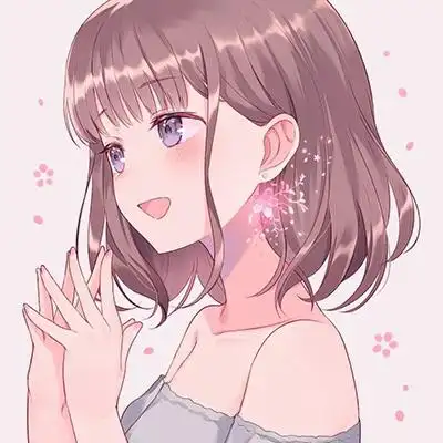 文艺范十足 女生侧面头像 动漫侧脸头像精选